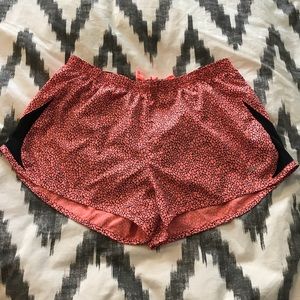 Nike running shorts.